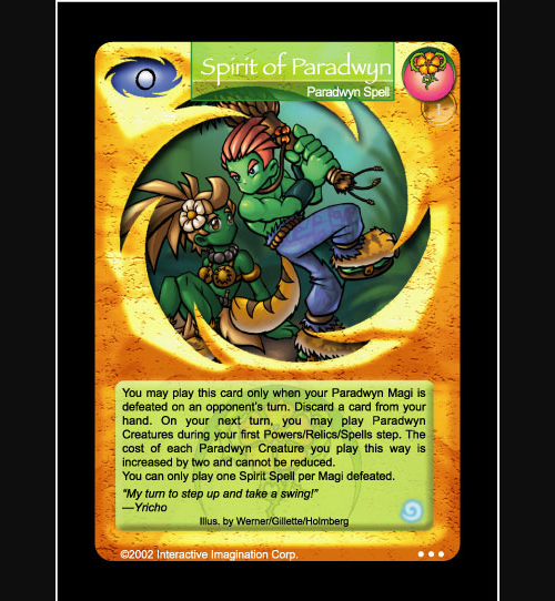 Spirit of Paradwyn - Foil